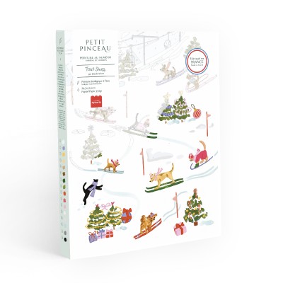 COFFRET PEINTURE AU NUMÉRO - TOUT SCHUSS