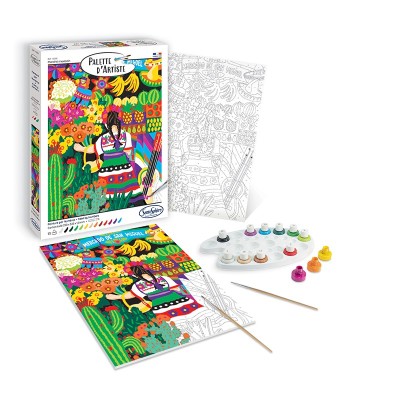 PALETTE D'ARTISTE MARCHE MEXICAIN - SENTOSPHERE