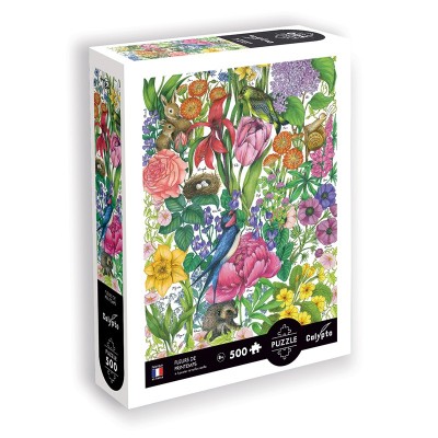 PUZZLE 500 P - LES FLEURS DE PRINTEMPS - SENTOSPHERE