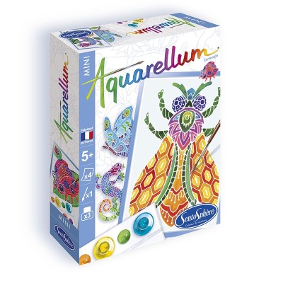 AQUARELLUM MINI ZENTANGLE - 4 PLANCHES - SENTOSPHERE
