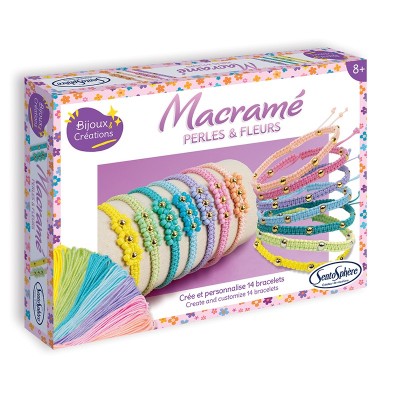 MACRAME - PERLES ET FLEURS - SENTOSPHERE