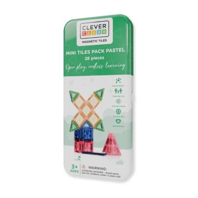 MINI TILES PACK PASTEL – 28 PIECES - CLEVERCLIXX