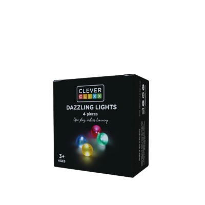 BILLES AVEC EFFETS LUMINEUX -4PCS - CLEVERCLIXX