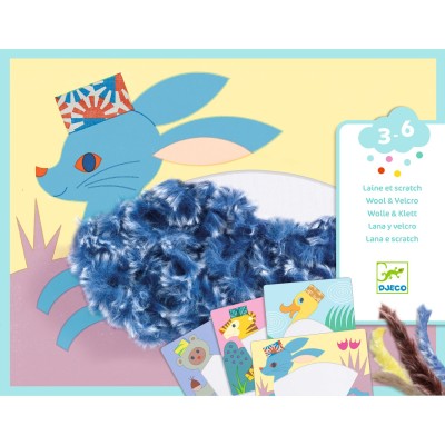 LAINE & SCRATCH - AVEC UN CHAPEAU - DJECO