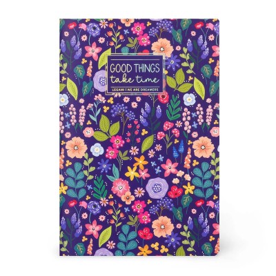 CARNET LIGNE  - FLOWERS SMALL- LEGAMI