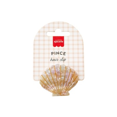 PINCE COQUILLAGE MULTICOLORE