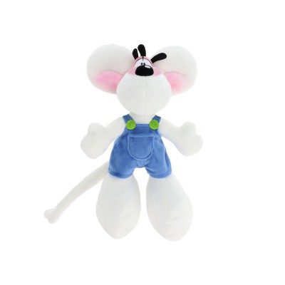 PELUCHE DIDDL EN SALOPETTE BLEUE 20CM