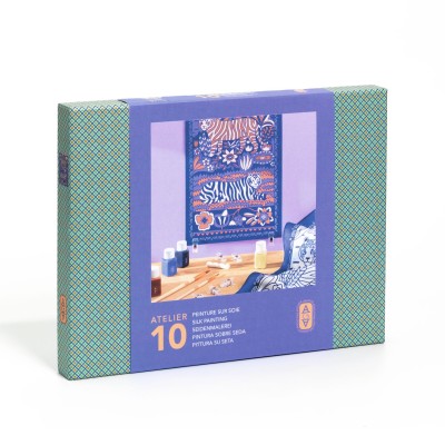 GA - ATELIER 10, PEINTURE SUR SOIE - DJECO