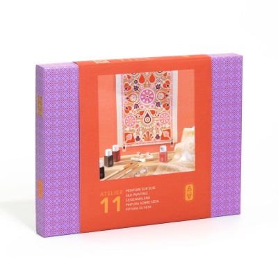 GA - ATELIER 11, PEINTURE SUR SOIE - DJECO