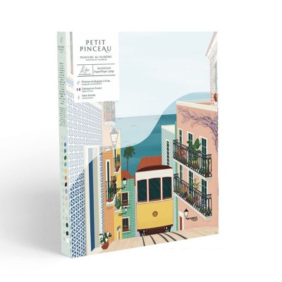 COFFRET PEINTURE AU NUMÉRO - LISBON TRAM