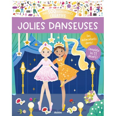 MES 500 AUTOCOLLANTS - JOLIES DANSEUSES