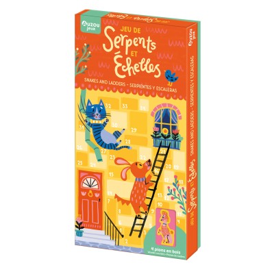 JEU DE SERPENTS ET ECHELLES - AUZOU