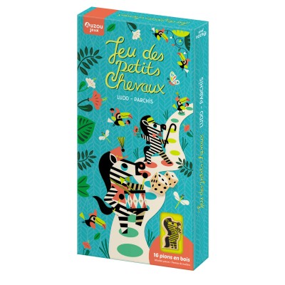 JEU DES PETITS CHEVAUX - AUZOU