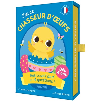 JEU CHASSEUR D'OEUFS JEU CARTE - AUZOU