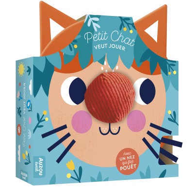 PETITES TETES SONORES - PETIT CHAT -AUZOU