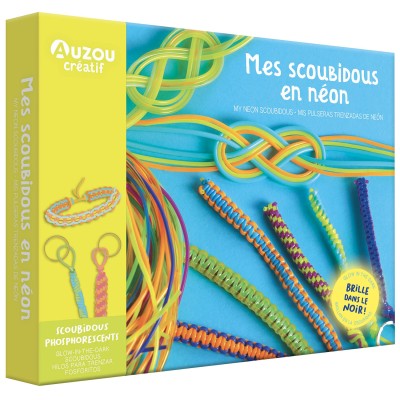 COFFRET ARTISTE SCOUBIDOU NEON - AUZOU