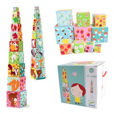 10 CUBES FORET - DJECO