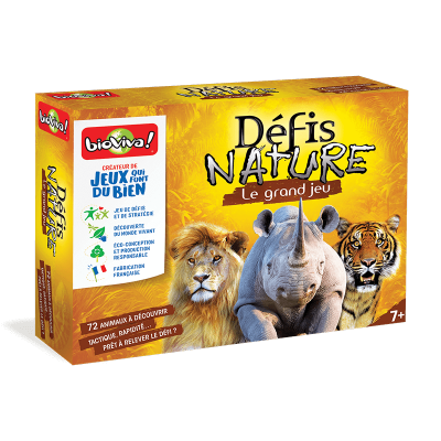 LE GRAND JEU DEFIS NATURE + CARTES COLLECTOR - BIOVIVA