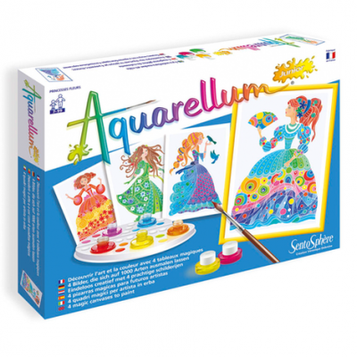 AQUARELLUM JUNIOR PRINCESSES FLEURS - SENTOSPHERE
