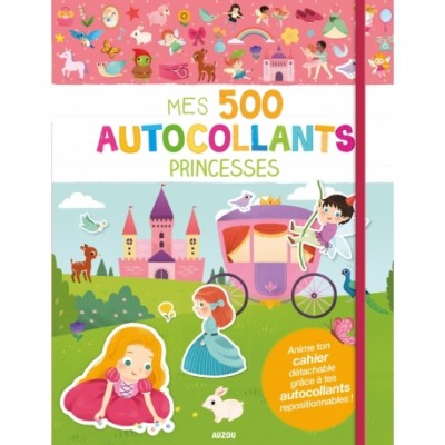 MES 500 AUTOCOLLANTS - PRINCESSES