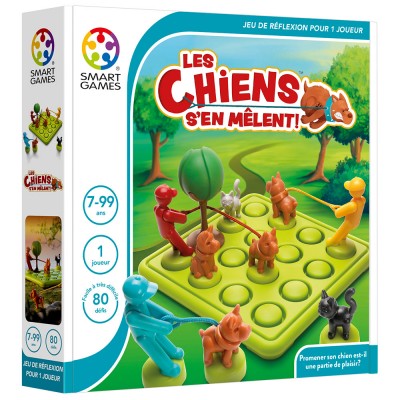 LES CHIENS S'EN MELENT - SMART GAMES